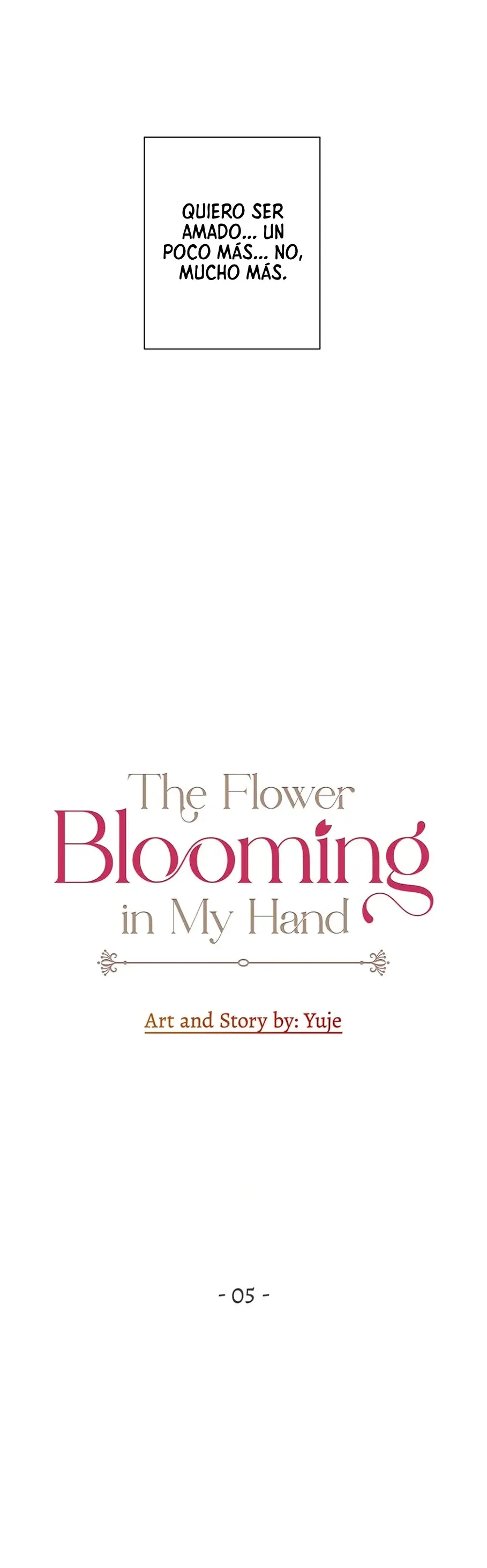 The Flower Blooming in My Hand (2023) - Capítulo 5 - Página 15 - LectorTMOo
