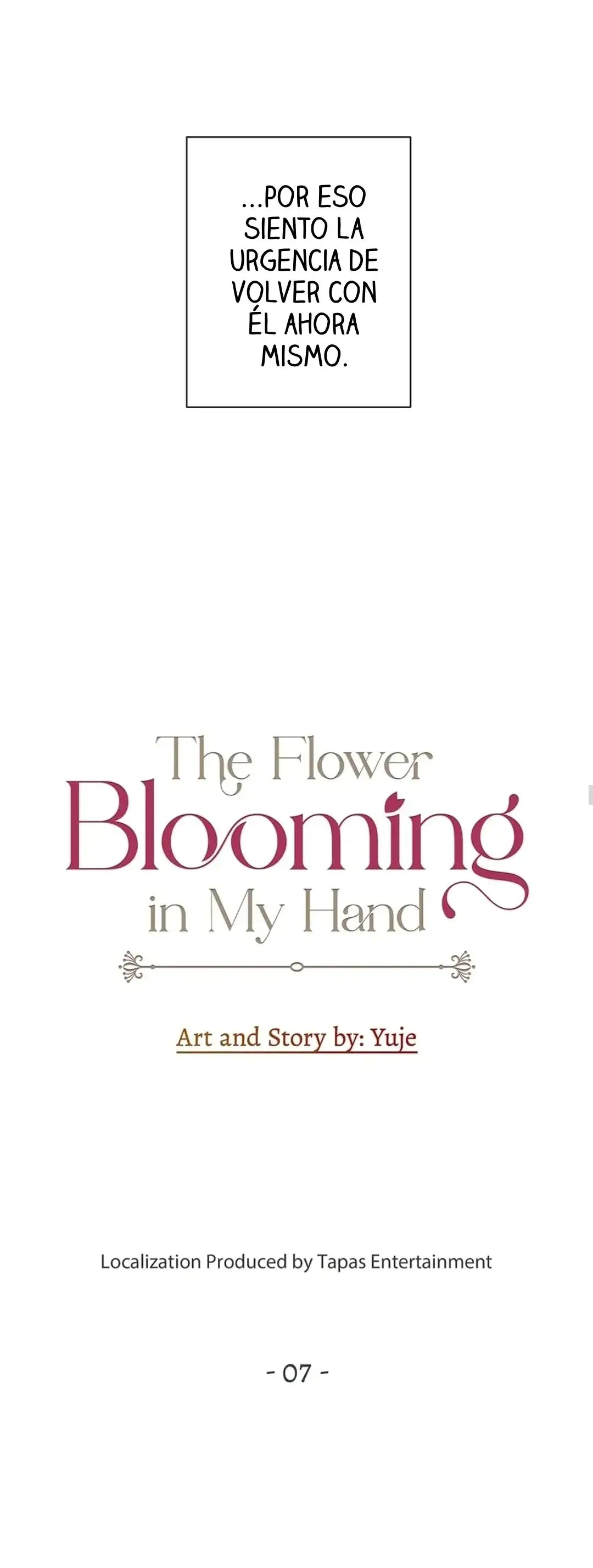 The Flower Blooming in My Hand (2023) - Capítulo 7 - Página 13 - LectorTMOo