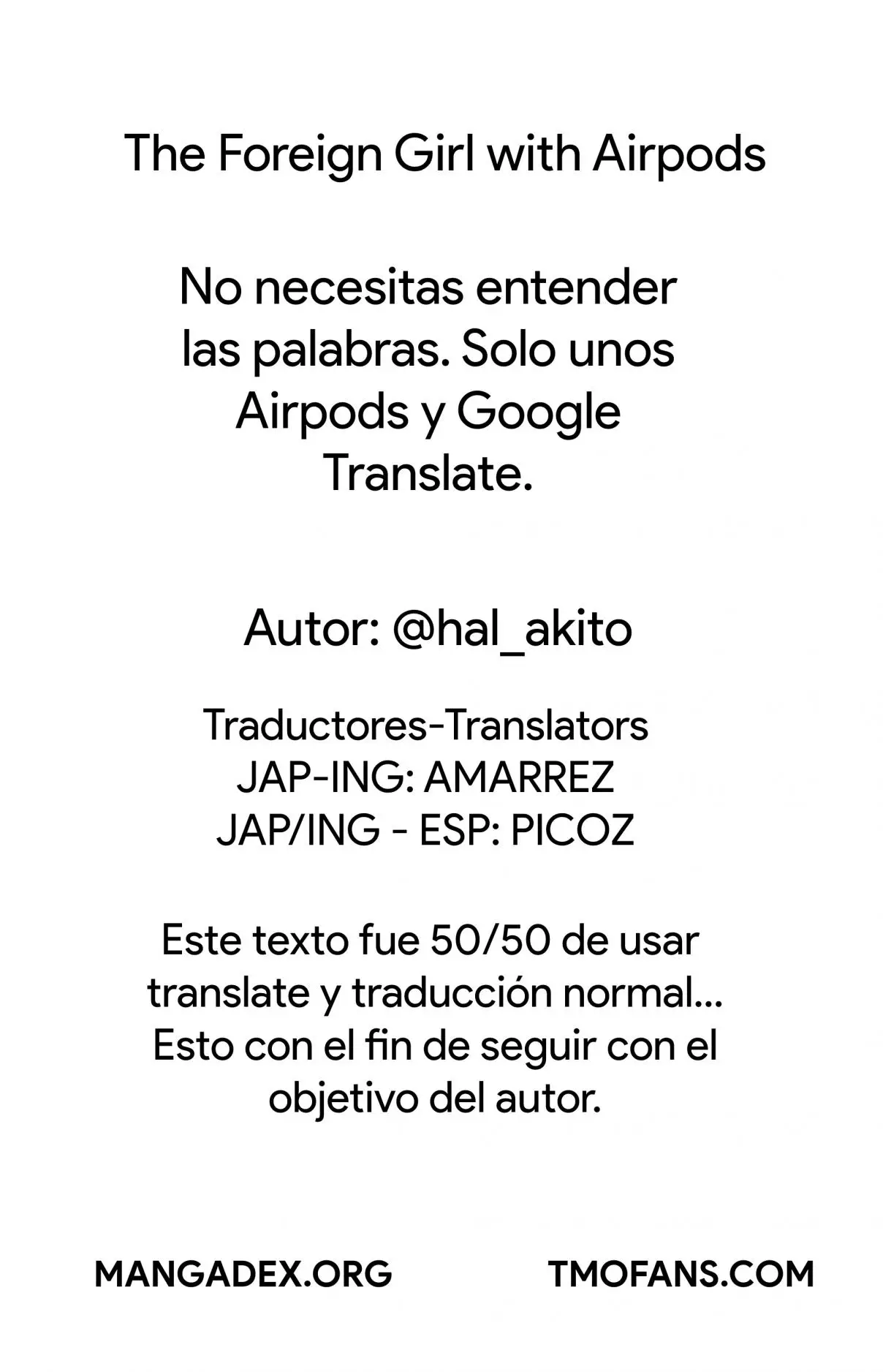 The Foreign Girl with Airpods (2020) - Capítulo 0.01 - Página 6 - LectorTMOo