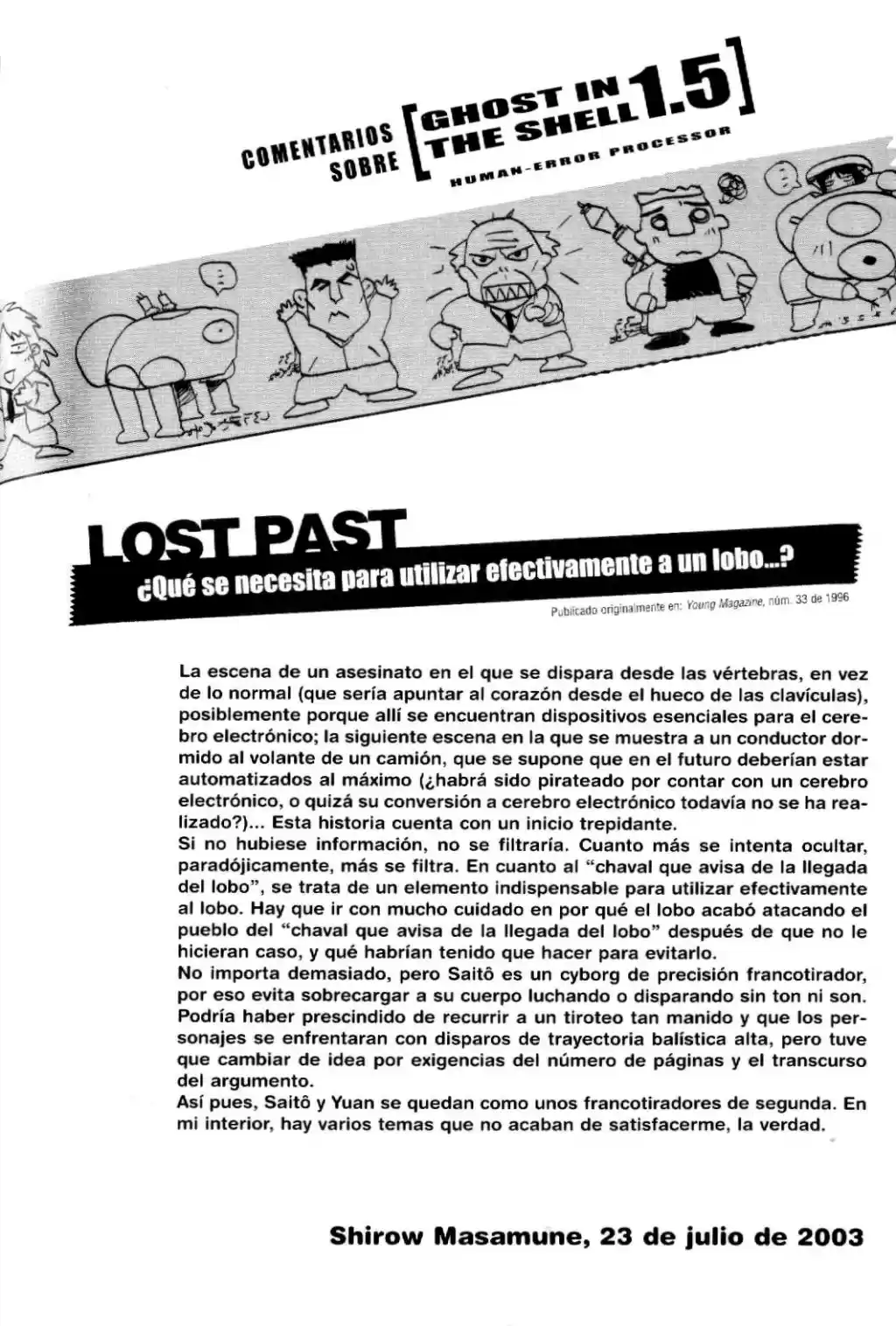 The Ghost in the Shell 1.5 (1991) - Capítulo 7 - Página 43 - LectorTMOo