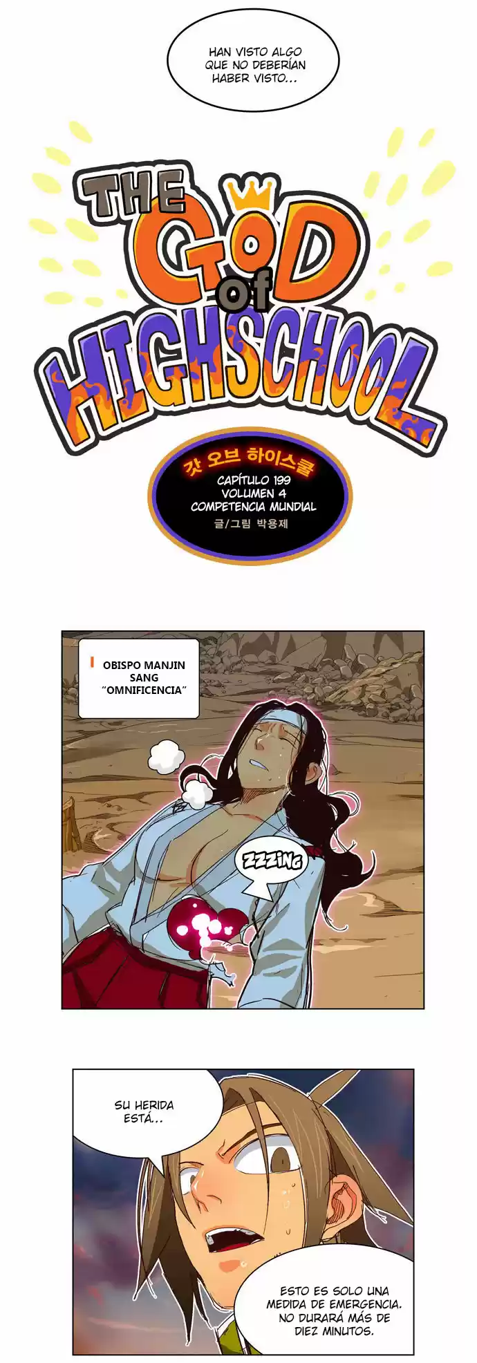 The God of High School (El dios de la escuela secundaria) (2011) - Capítulo 199 - Página 8 - LectorTMOo
