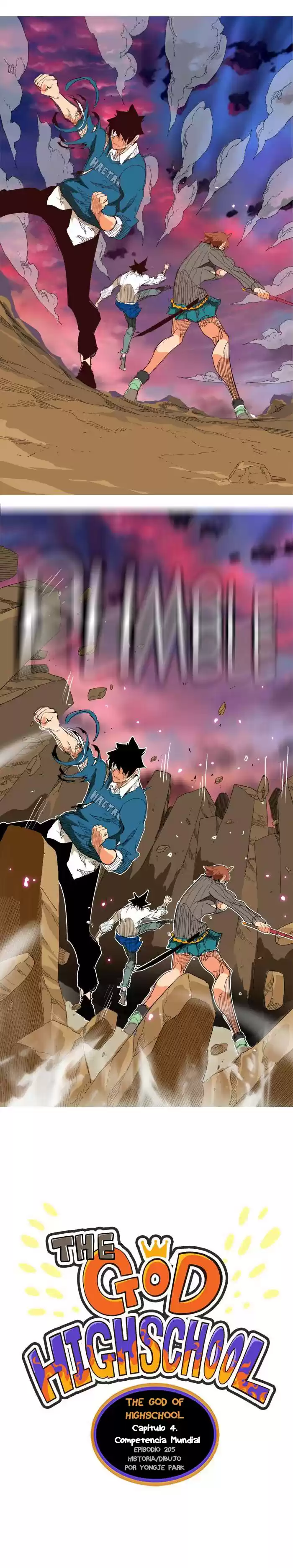 The God of High School (El dios de la escuela secundaria) (2011) - Capítulo 205 - Página 8 - LectorTMOo