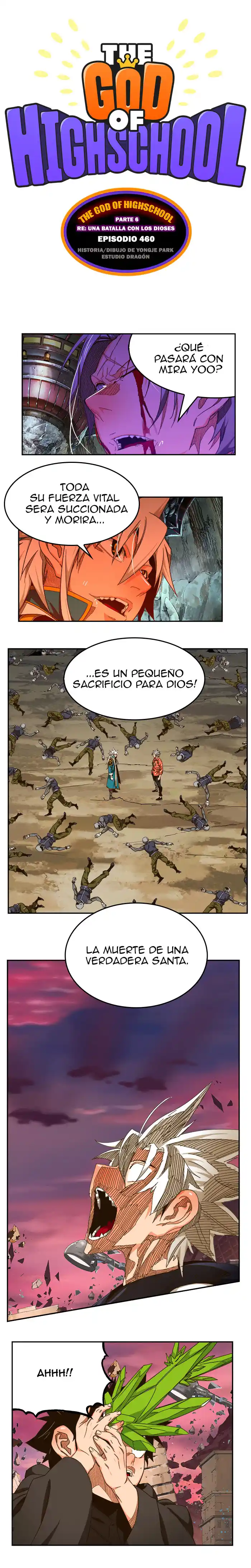 The God of High School (El dios de la escuela secundaria) (2011) - Capítulo 460 - Página 8 - LectorTMOo