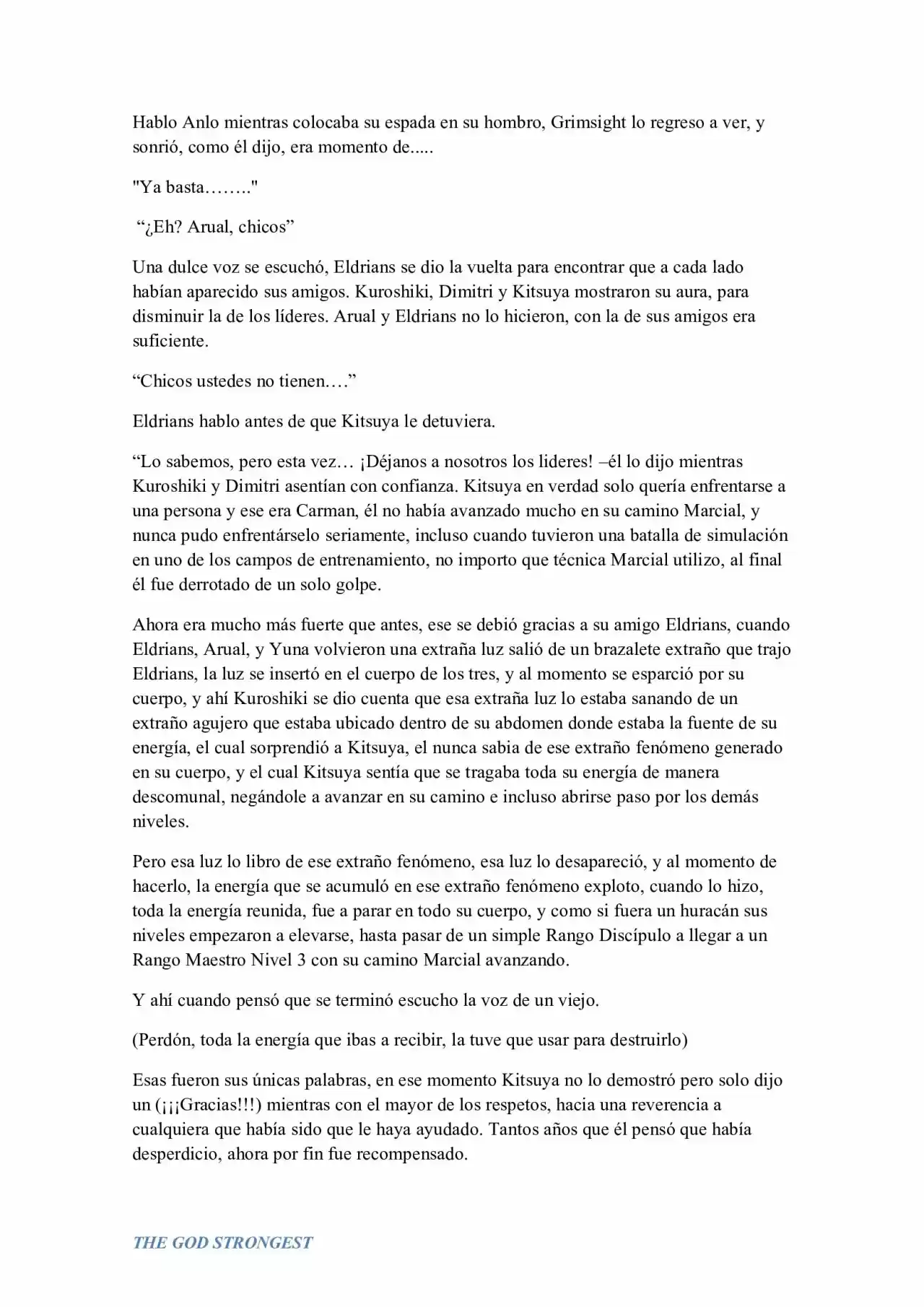 The God strongest (2016) - Capítulo 54 - Página 4 - LectorTMOo