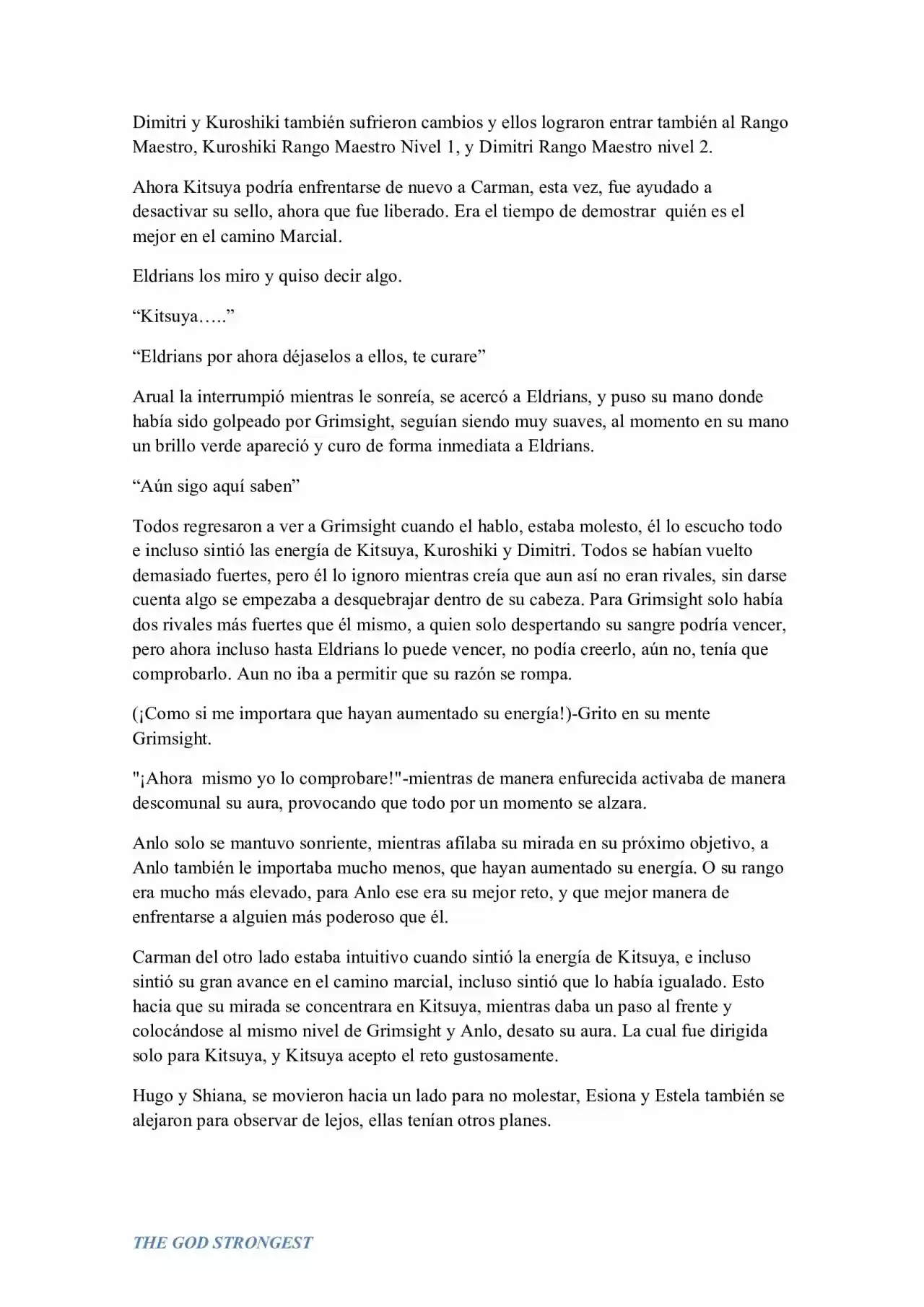 The God strongest (2016) - Capítulo 54 - Página 5 - LectorTMOo