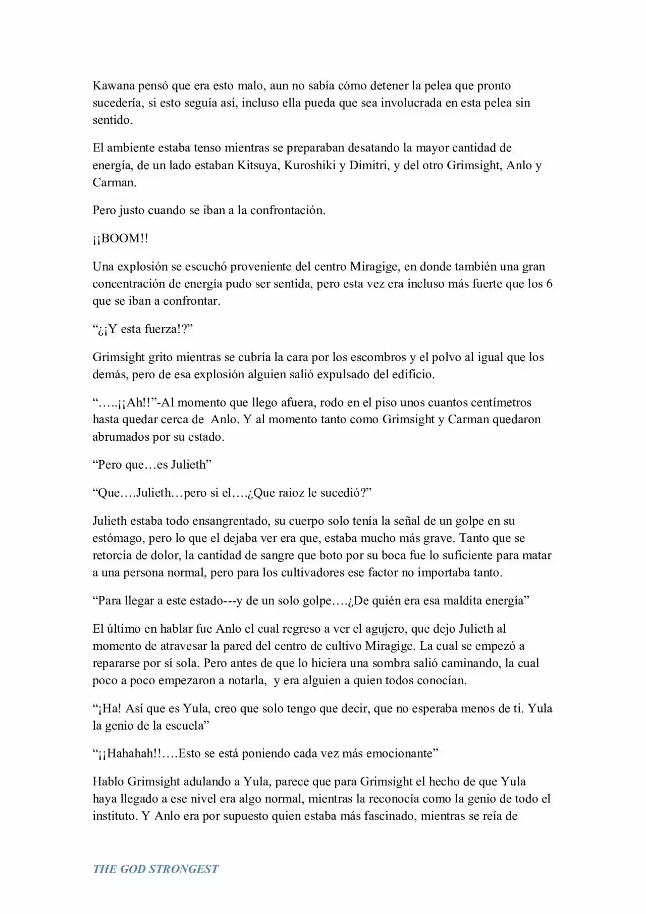 The God strongest (2016) - Capítulo 54 - Página 6 - LectorTMOo