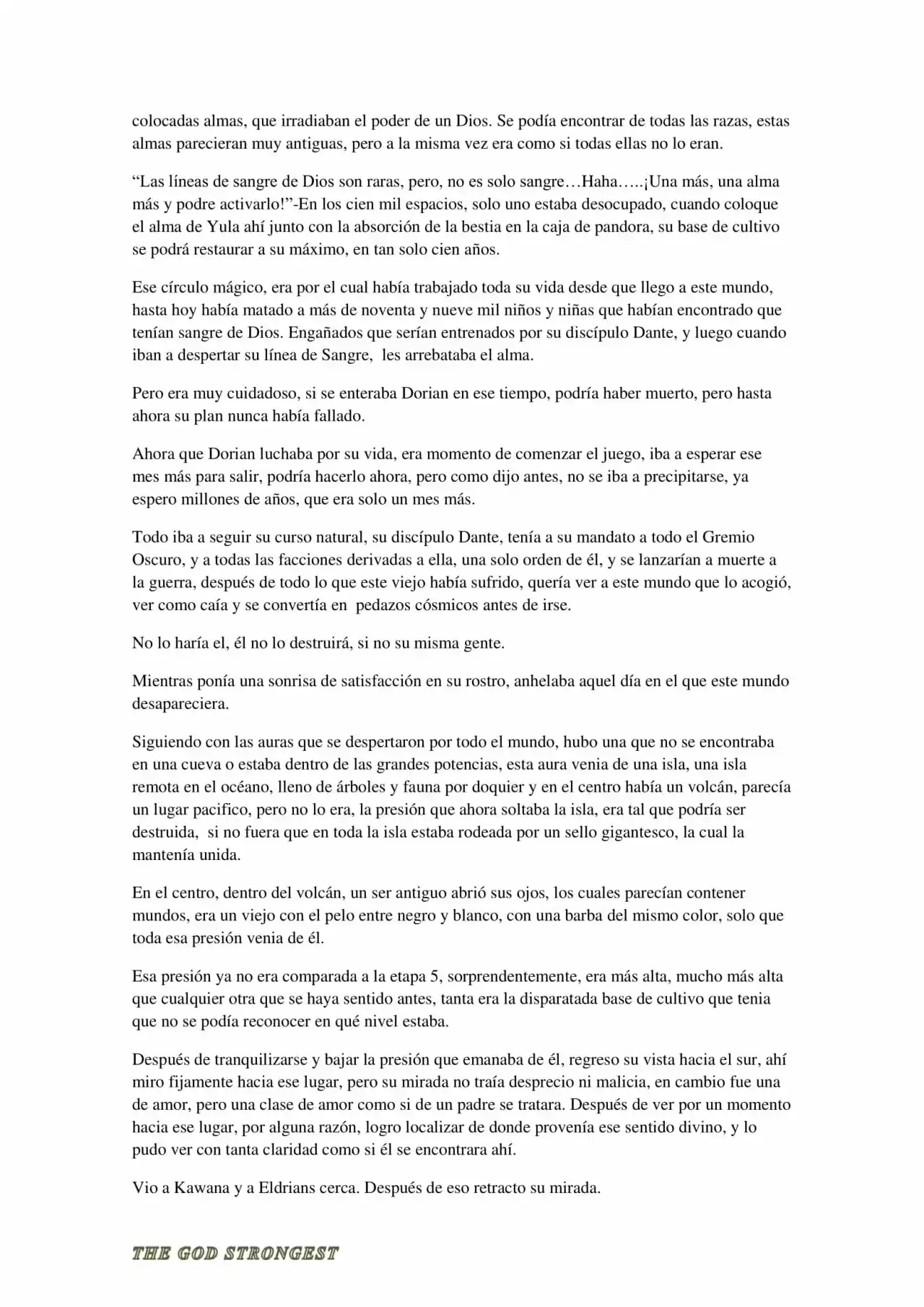 The God strongest (2016) - Capítulo 60 - Página 5 - LectorTMOo