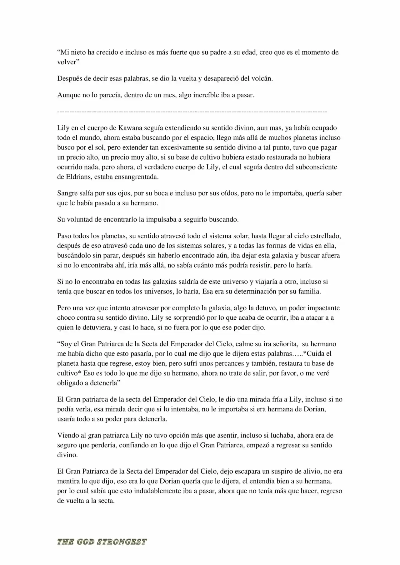 The God strongest (2016) - Capítulo 60 - Página 6 - LectorTMOo