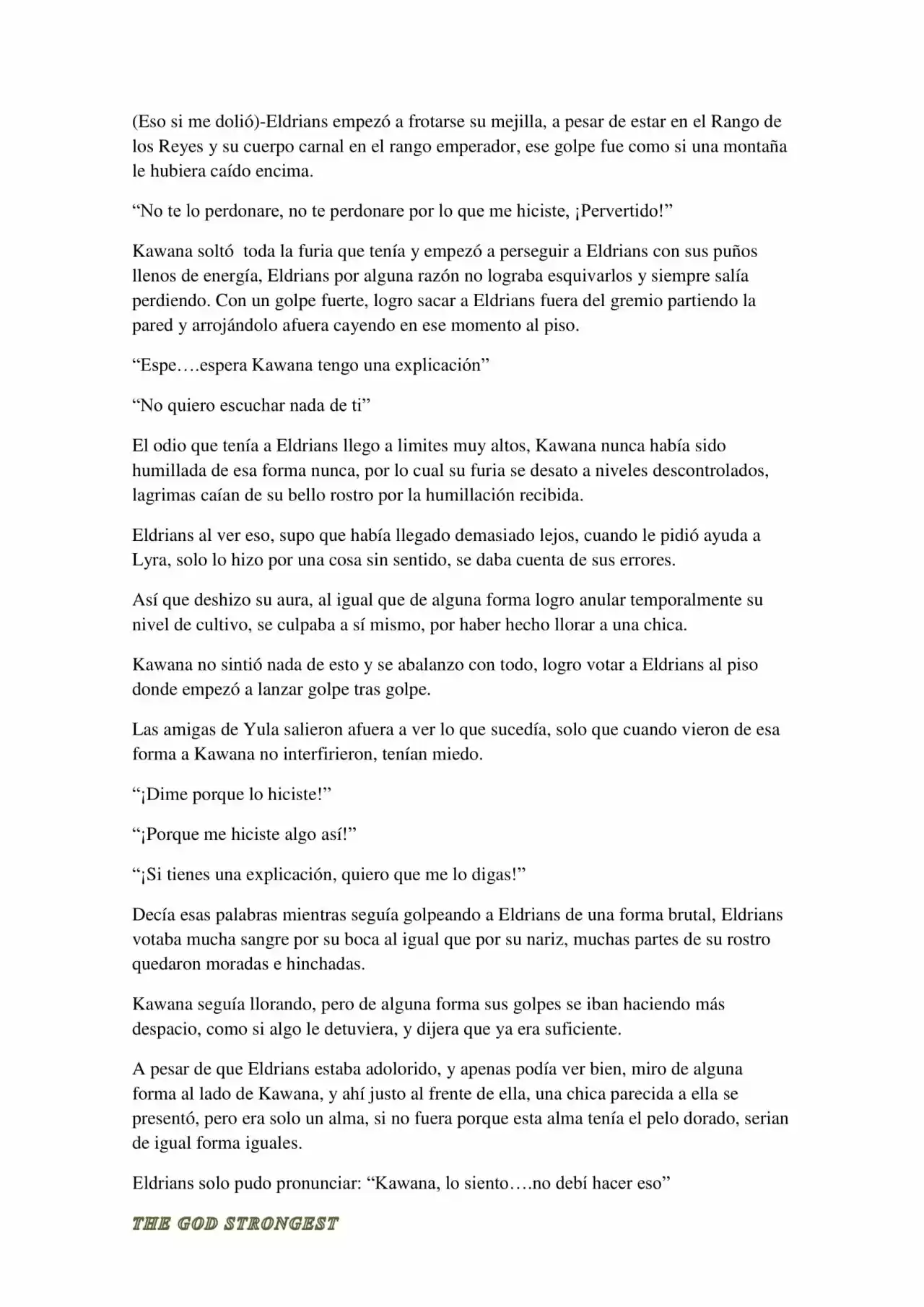 The God strongest (2016) - Capítulo 61 - Página 4 - LectorTMOo