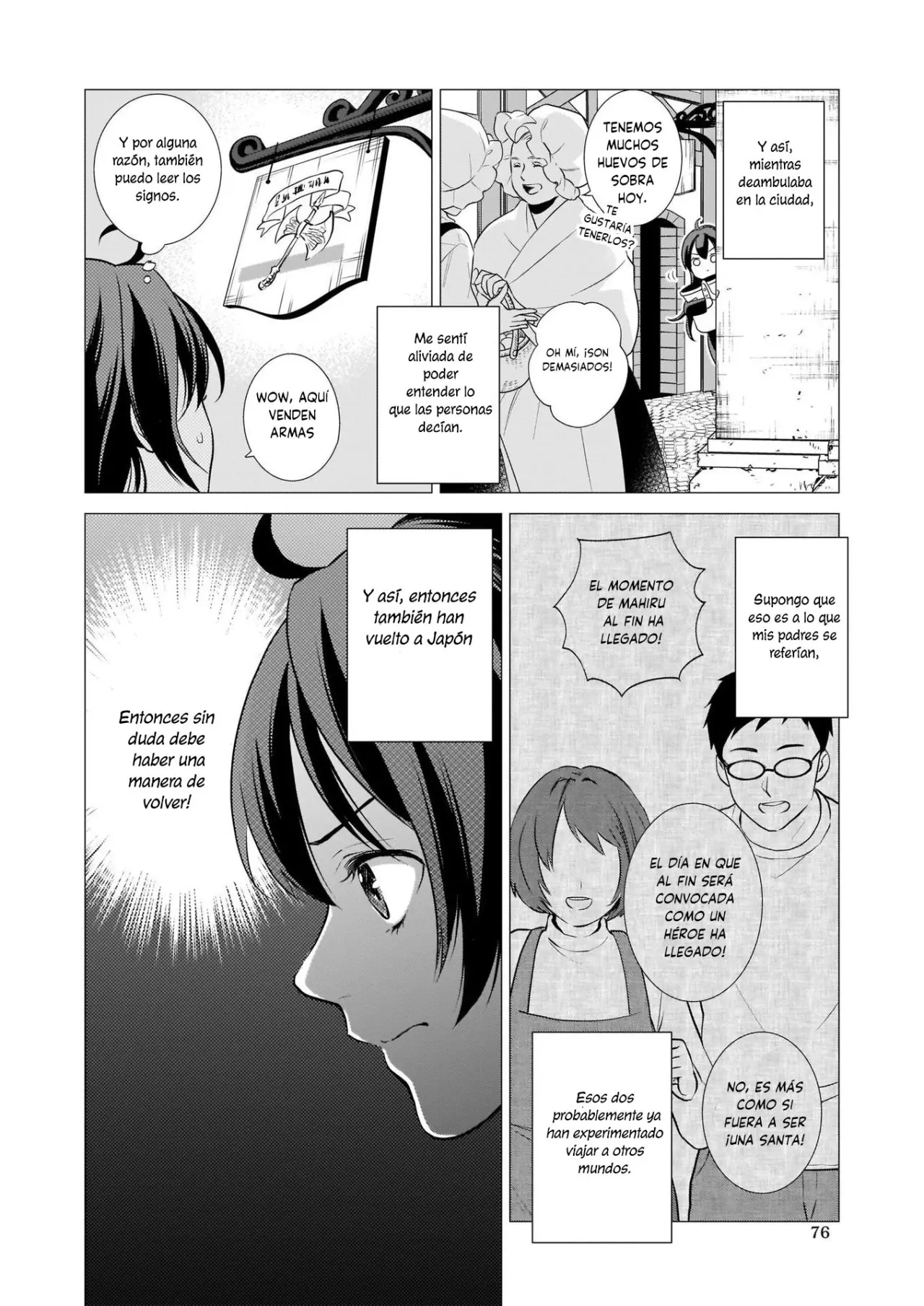 THE LUNCHLADY IS A SAINTESS! WARM RECIPES FROM THE GIRL FROM ANOTHER WORLD - Capítulo 1 - Página 20 - LectorTMOo