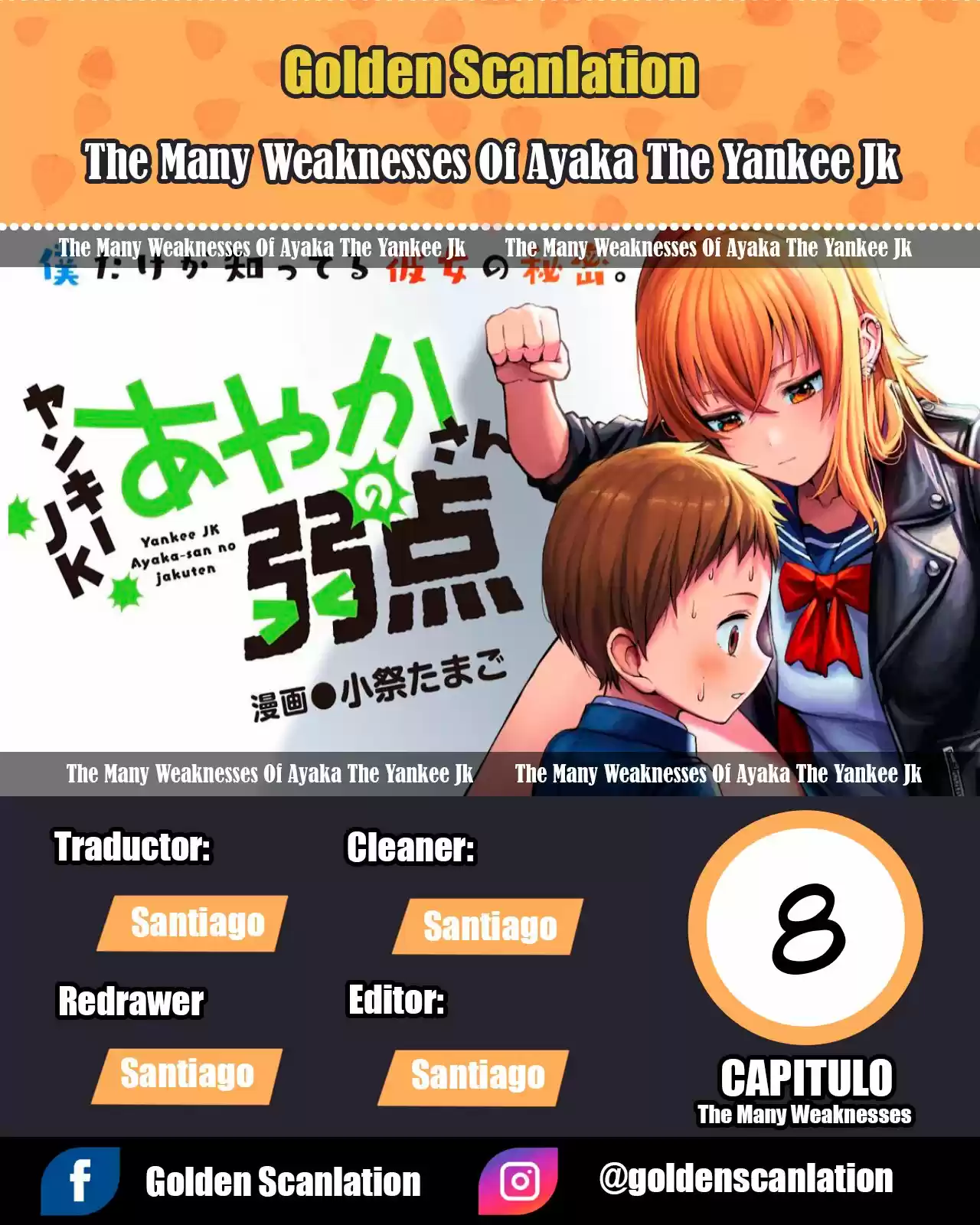 The Many Weaknesses of Ayaka the Yankee JK (2021) - Capítulo 8 - Página 1 - LectorTMOo