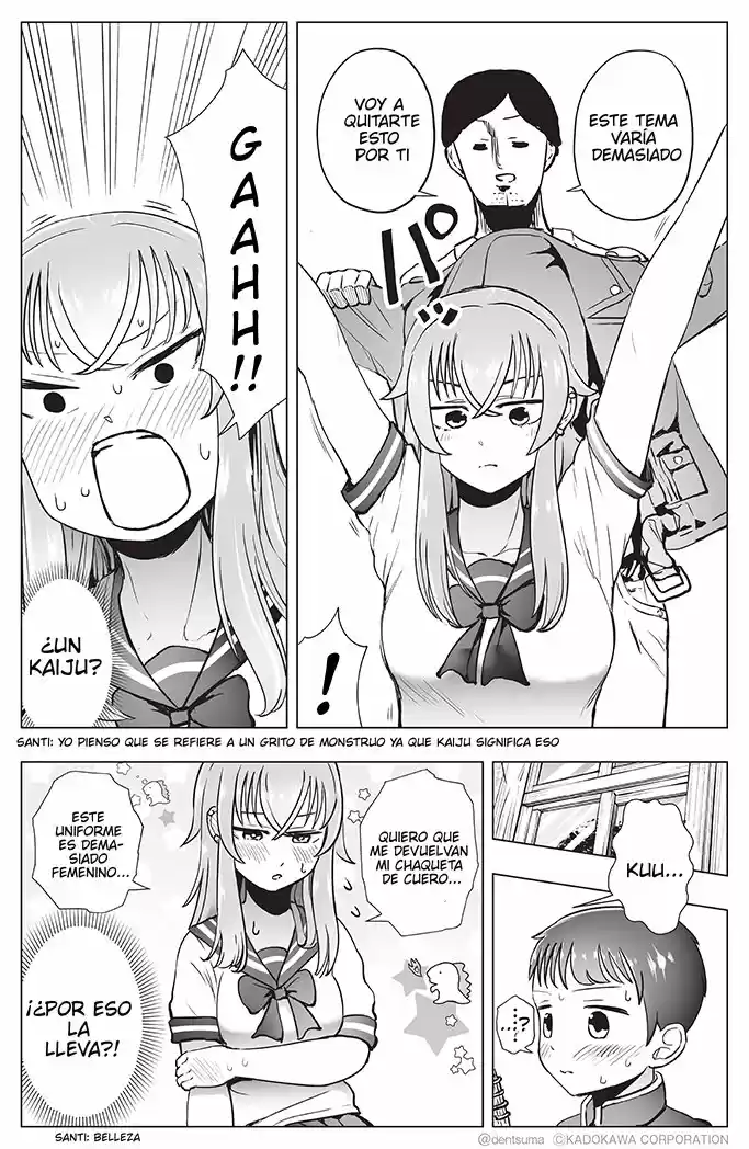 The Many Weaknesses of Ayaka the Yankee JK (2021) - Capítulo 8 - Página 3 - LectorTMOo