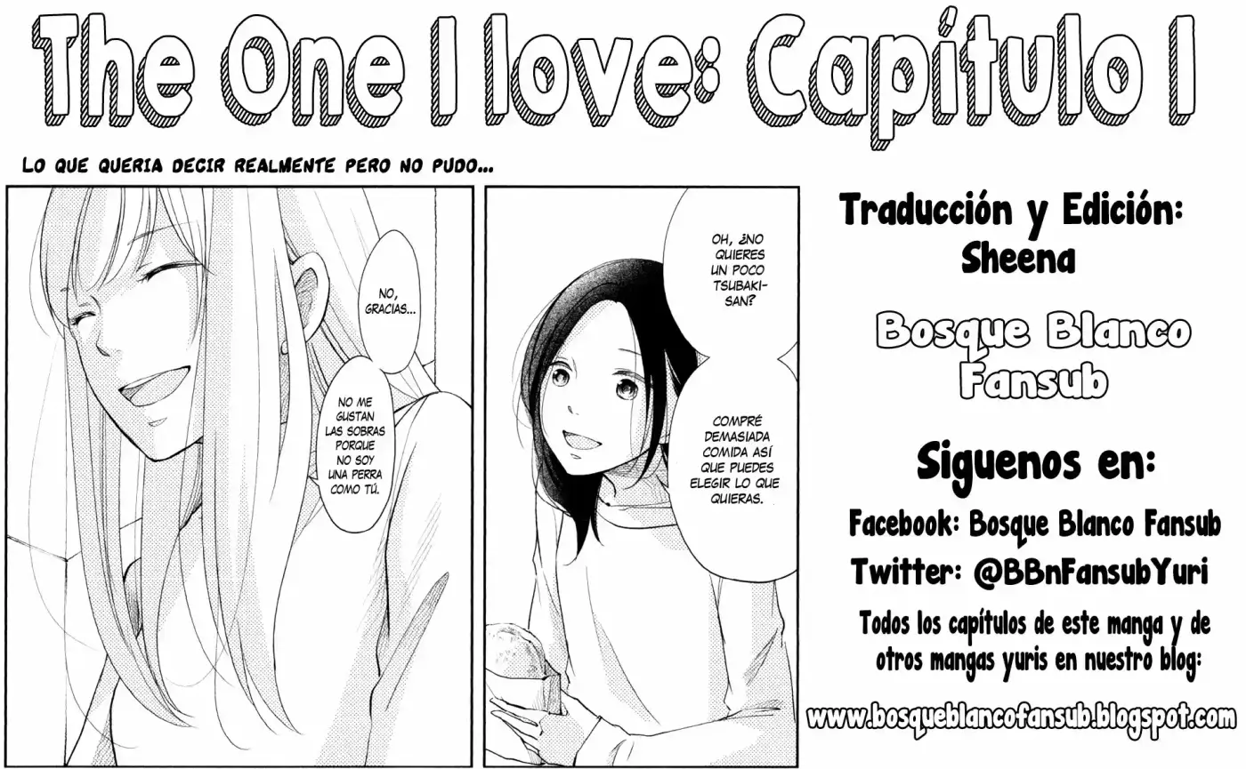 The one I love ( Akuta Fumie) (2016) - Capítulo 1 - Página 33 - LectorTMOo