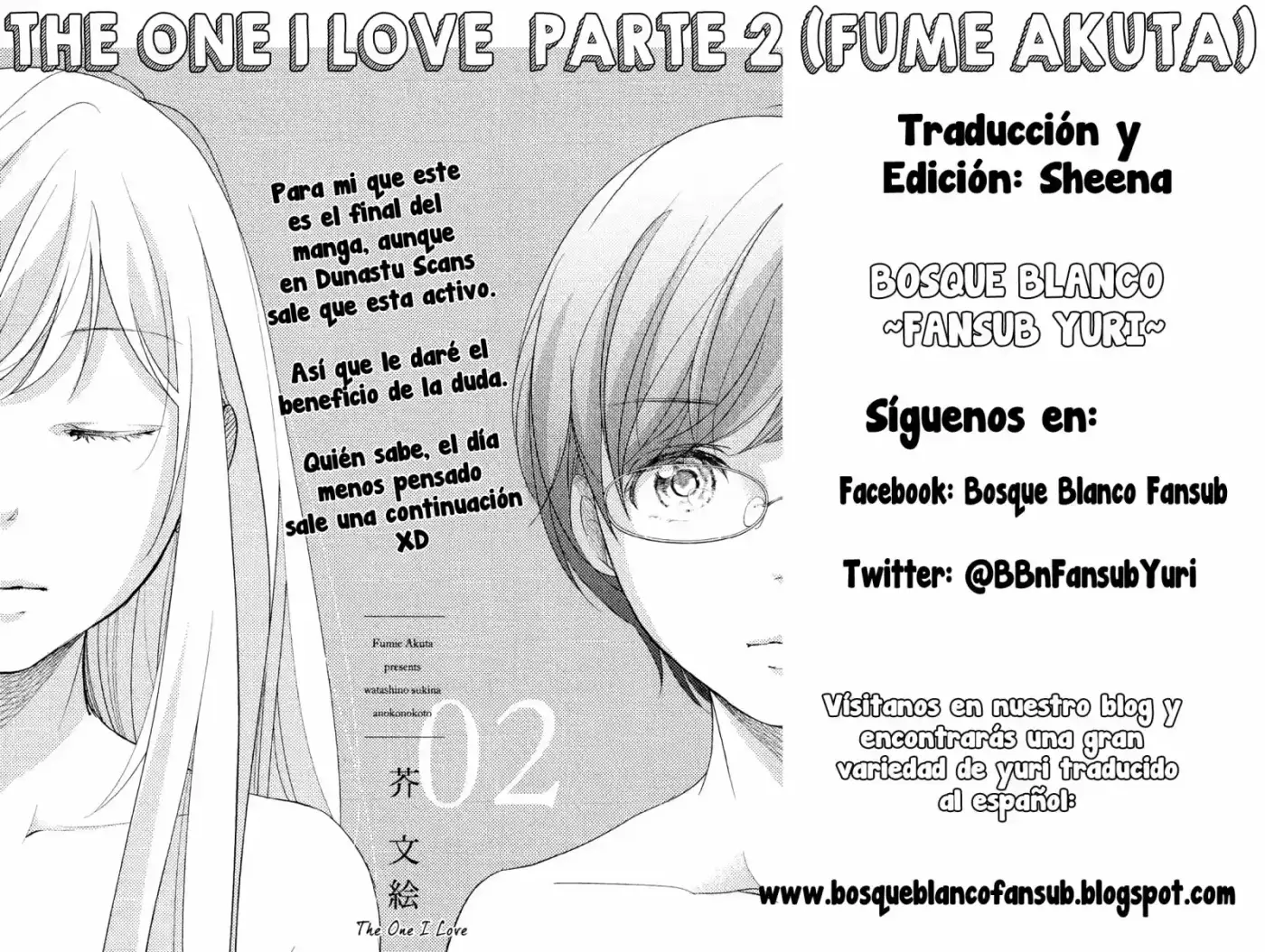 The one I love ( Akuta Fumie) (2016) - Capítulo 2 - Página 33 - LectorTMOo