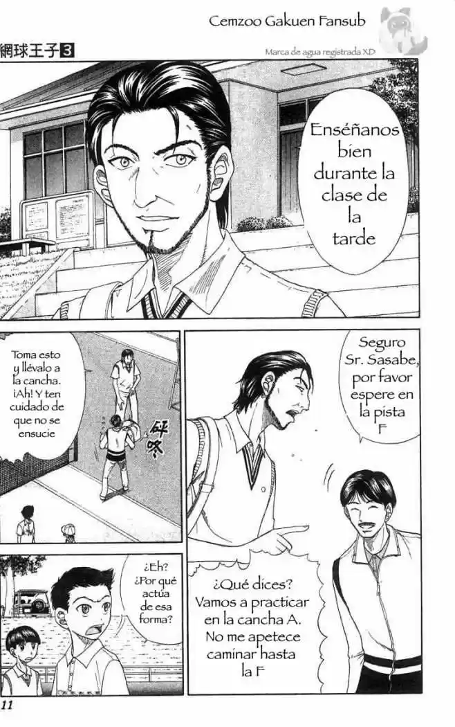 The Prince of Tennis (1999) - Capítulo 17 - Página 8 - LectorTMOo