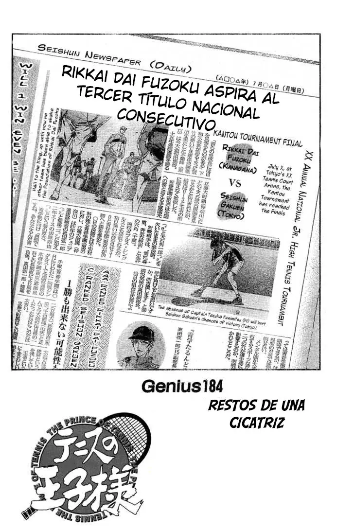 The Prince of Tennis (1999) - Capítulo 184 - Página 4 - LectorTMOo
