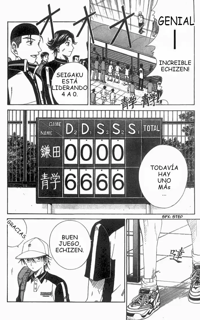 The Prince of Tennis (1999) - Capítulo 50 - Página 5 - LectorTMOo