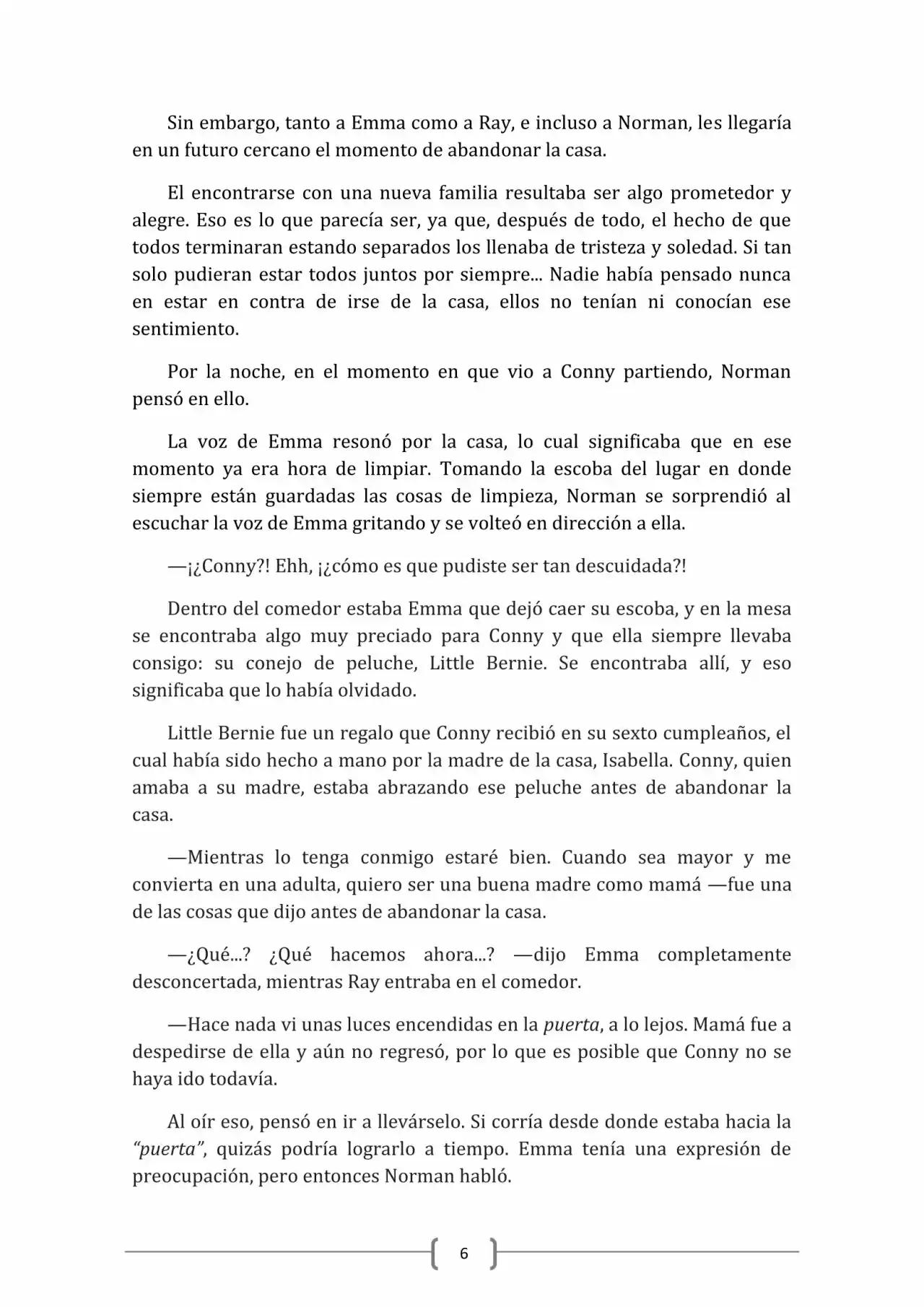 The Promised Neverland: Norman Kara no Tegami (2018) - Capítulo  - Página 6 - LectorTMOo