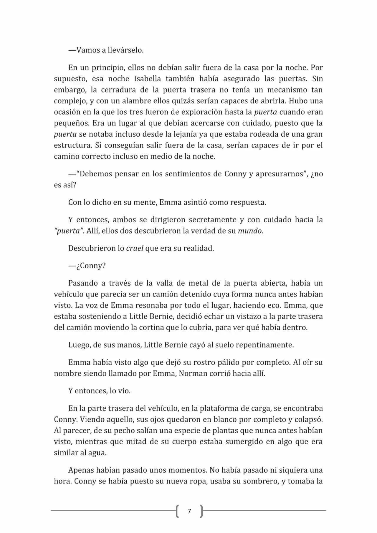 The Promised Neverland: Norman Kara no Tegami (2018) - Capítulo  - Página 7 - LectorTMOo