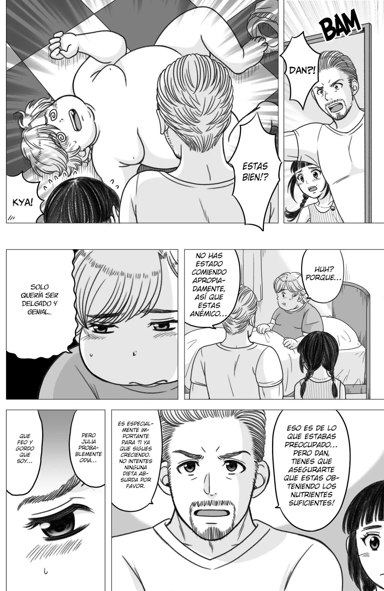 The Skinny Girl and The Chubby boy - Capítulo 17 - Página 5 - LectorTMOo