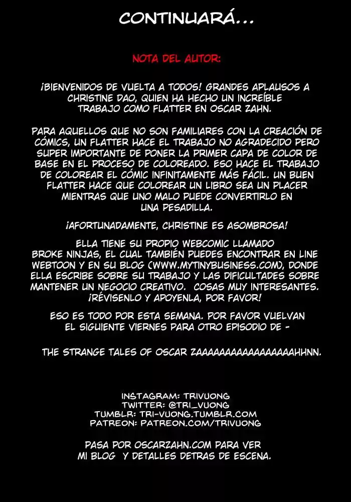 THE STRANGE TALES OF OSCAR ZAHN (2016) - Capítulo 17 - Página 23 - LectorTMOo