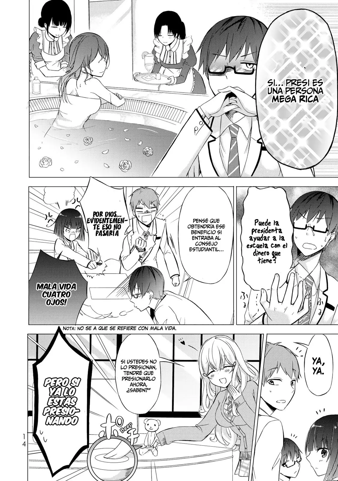 The Student Council President Solves Everything on the Bed (2020) - Capítulo 1 - Página 13 - LectorTMOo