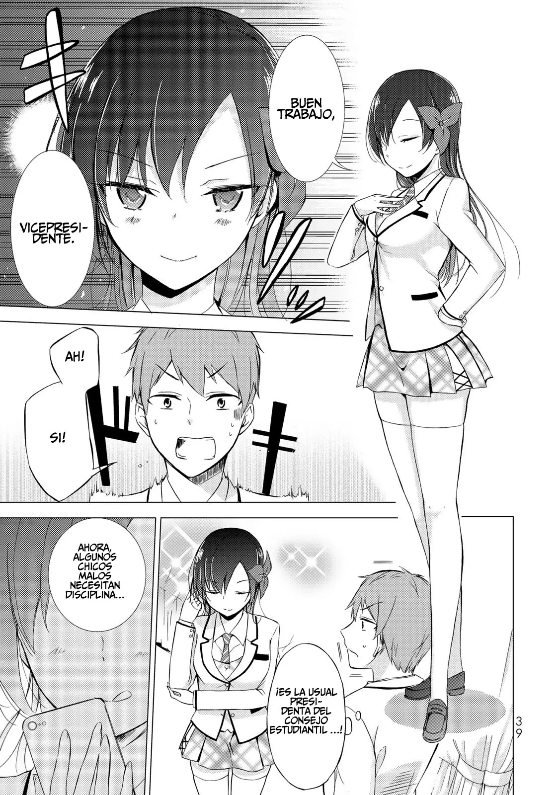 The Student Council President Solves Everything on the Bed (2020) - Capítulo 1 - Página 37 - LectorTMOo