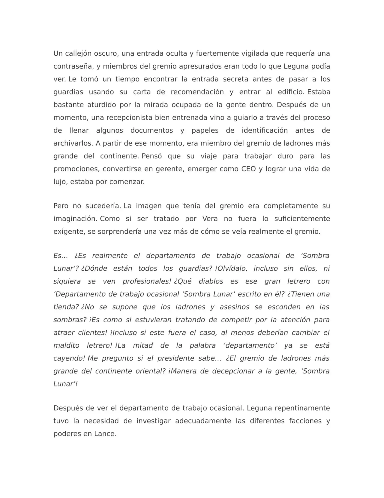 The Sword and the Shadow - Capítulo 12 - Página 5 - LectorTMOo