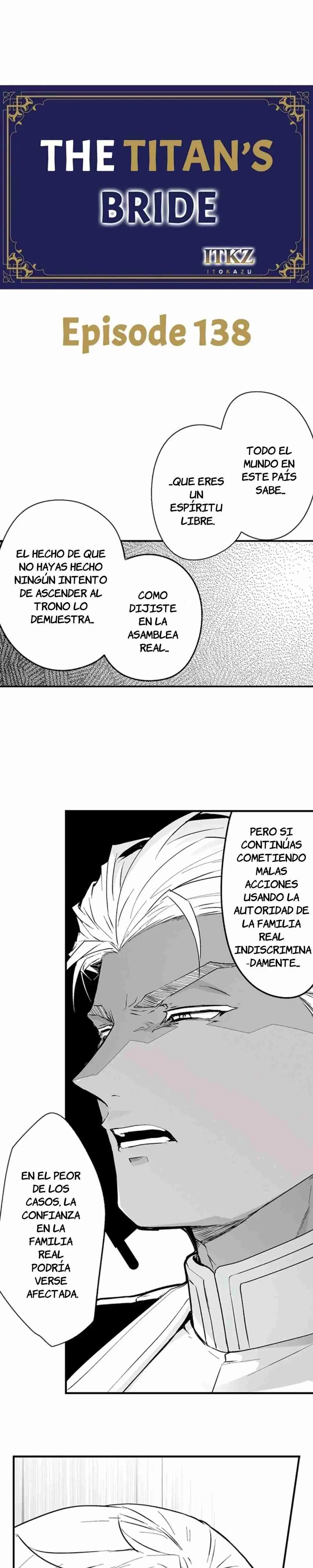 La novia del rey de los titanes (Kyojinzoku no Hanayome) - Capítulo 138 - Página 3 - LectorTMOo