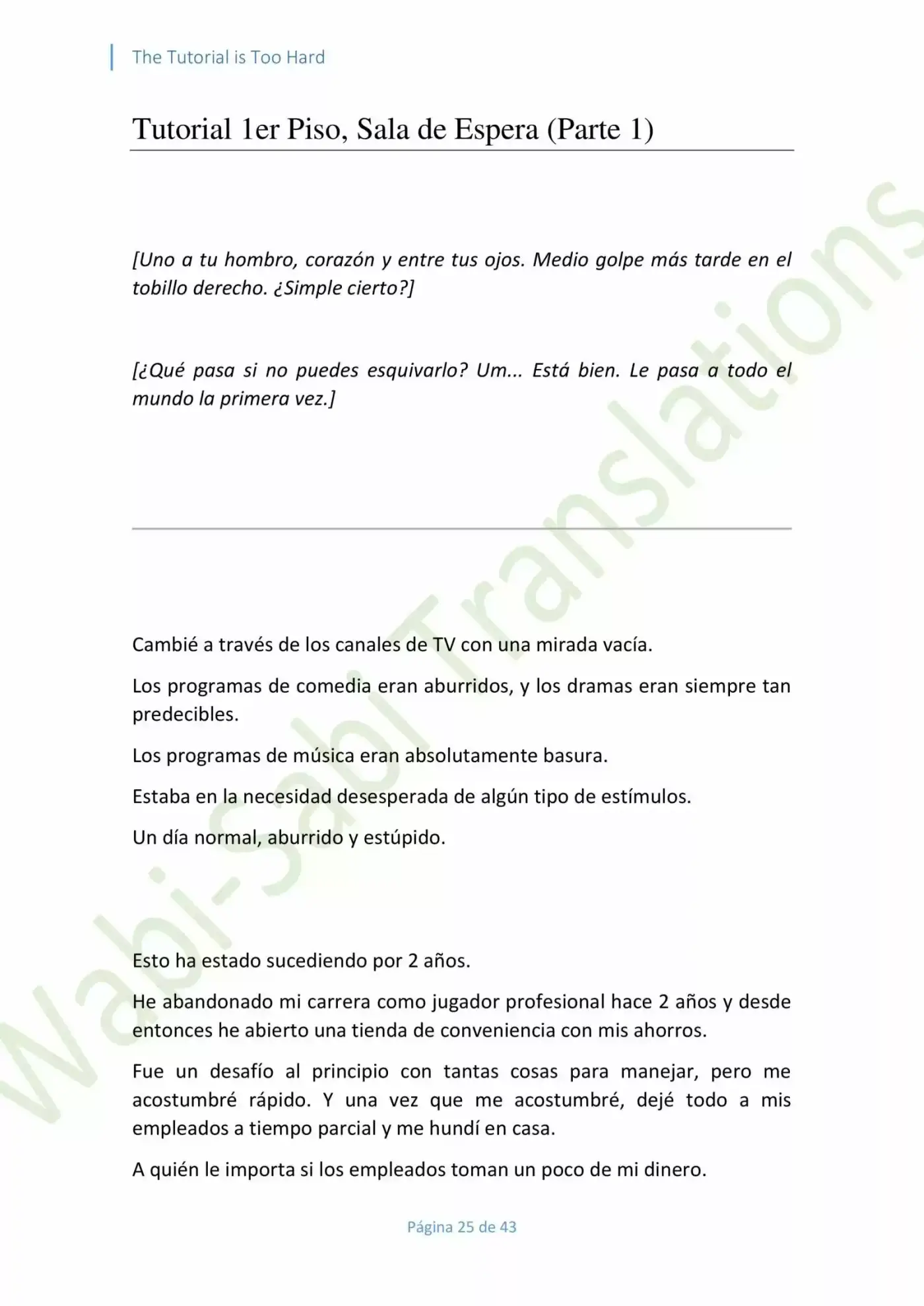 The Tutorial is Too Hard (2016) - Capítulo  - Página 25 - LectorTMOo