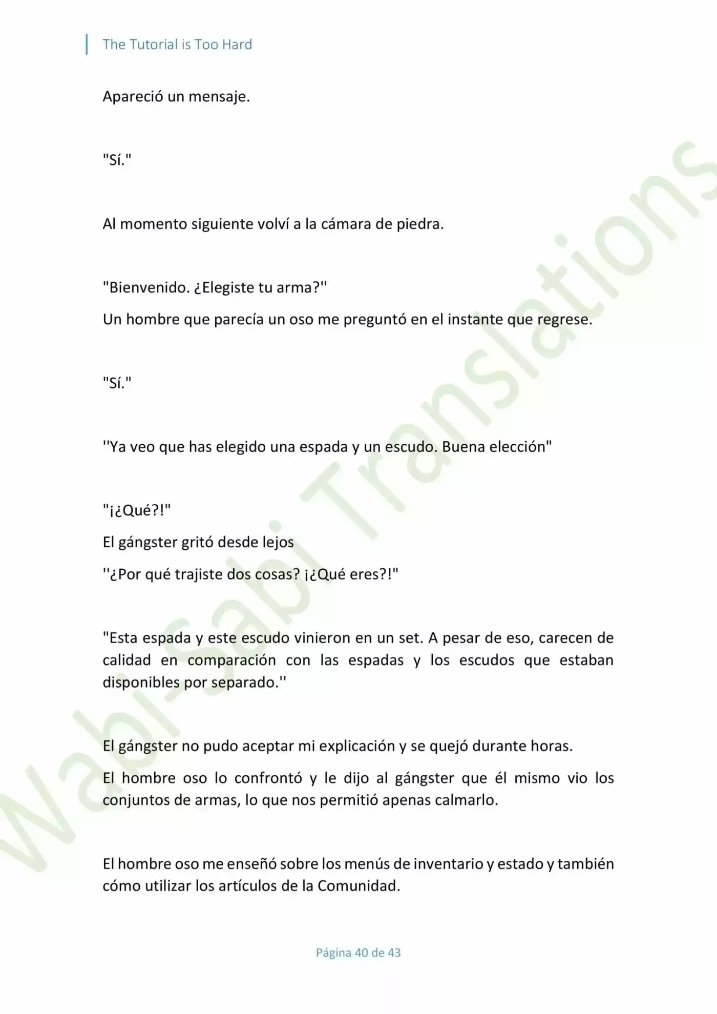 The Tutorial is Too Hard (2016) - Capítulo  - Página 40 - LectorTMOo