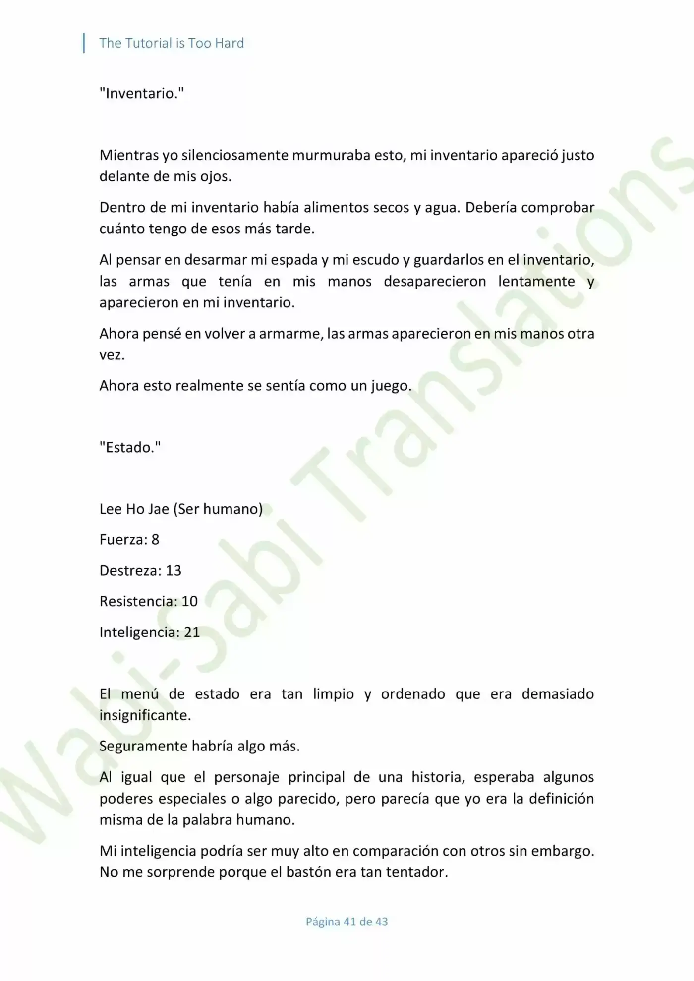 The Tutorial is Too Hard (2016) - Capítulo  - Página 41 - LectorTMOo