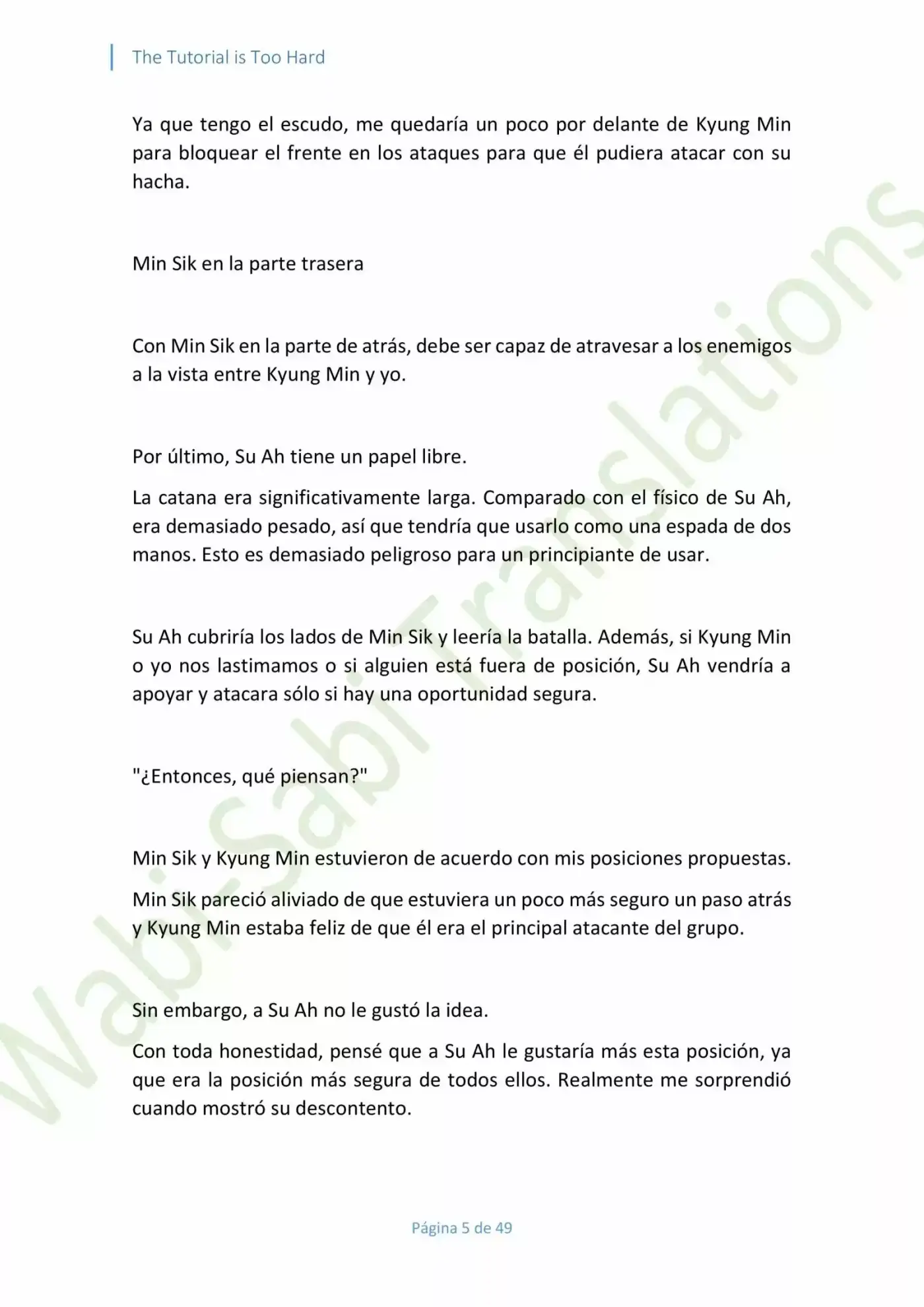 The Tutorial is Too Hard (2016) - Capítulo 1 - Página 5 - LectorTMOo