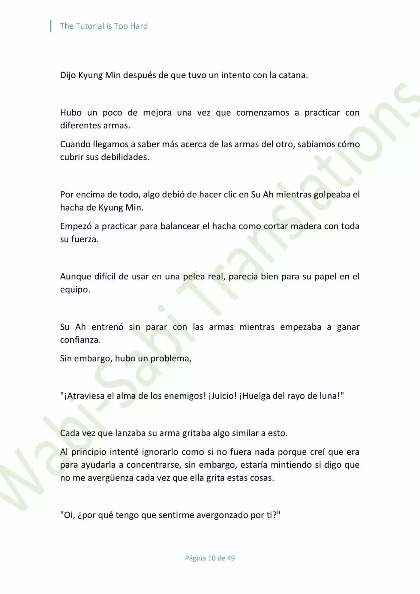 The Tutorial is Too Hard (2016) - Capítulo 1 - Página 10 - LectorTMOo