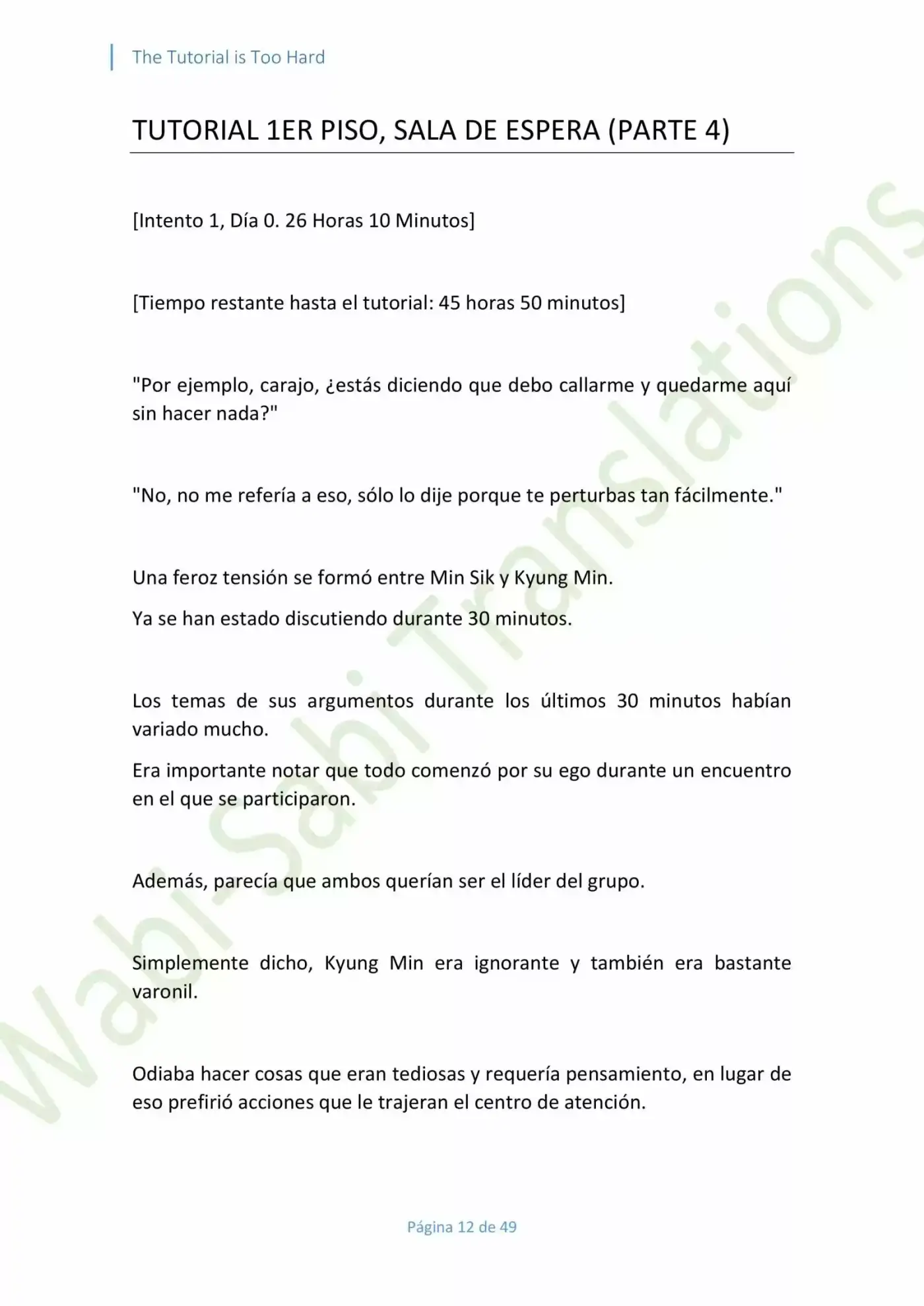 The Tutorial is Too Hard (2016) - Capítulo 1 - Página 12 - LectorTMOo