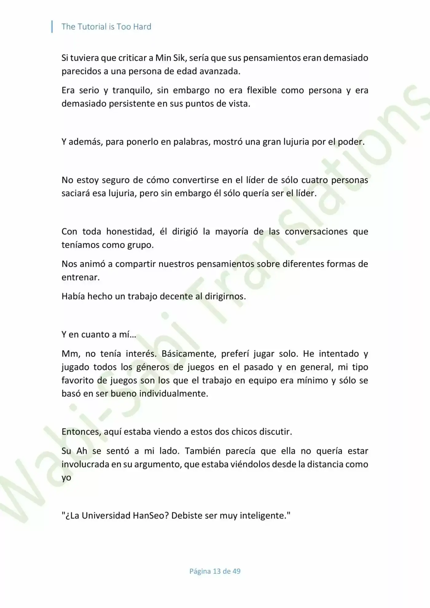 The Tutorial is Too Hard (2016) - Capítulo 1 - Página 13 - LectorTMOo