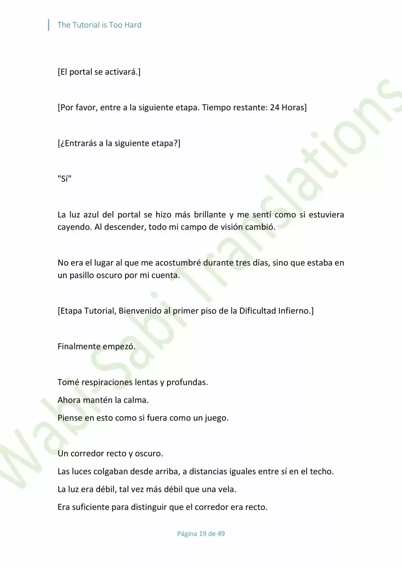 The Tutorial is Too Hard (2016) - Capítulo 1 - Página 19 - LectorTMOo