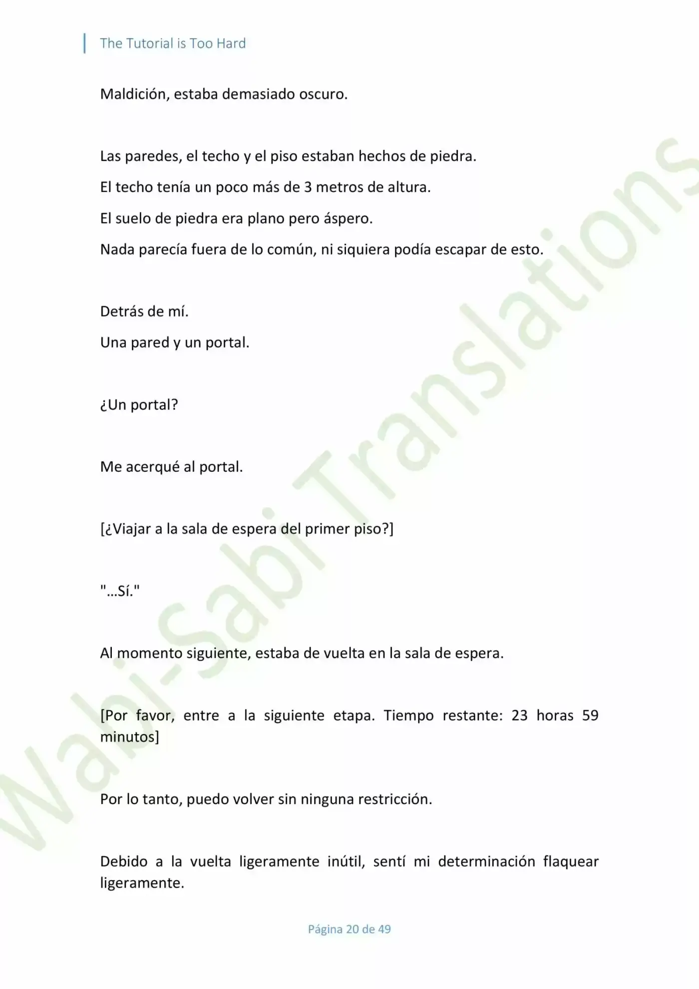 The Tutorial is Too Hard (2016) - Capítulo 1 - Página 20 - LectorTMOo