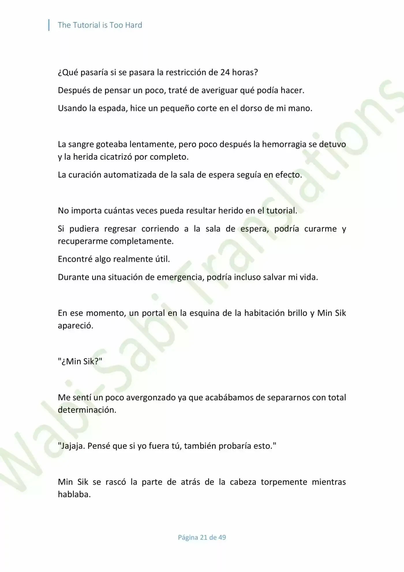 The Tutorial is Too Hard (2016) - Capítulo 1 - Página 21 - LectorTMOo