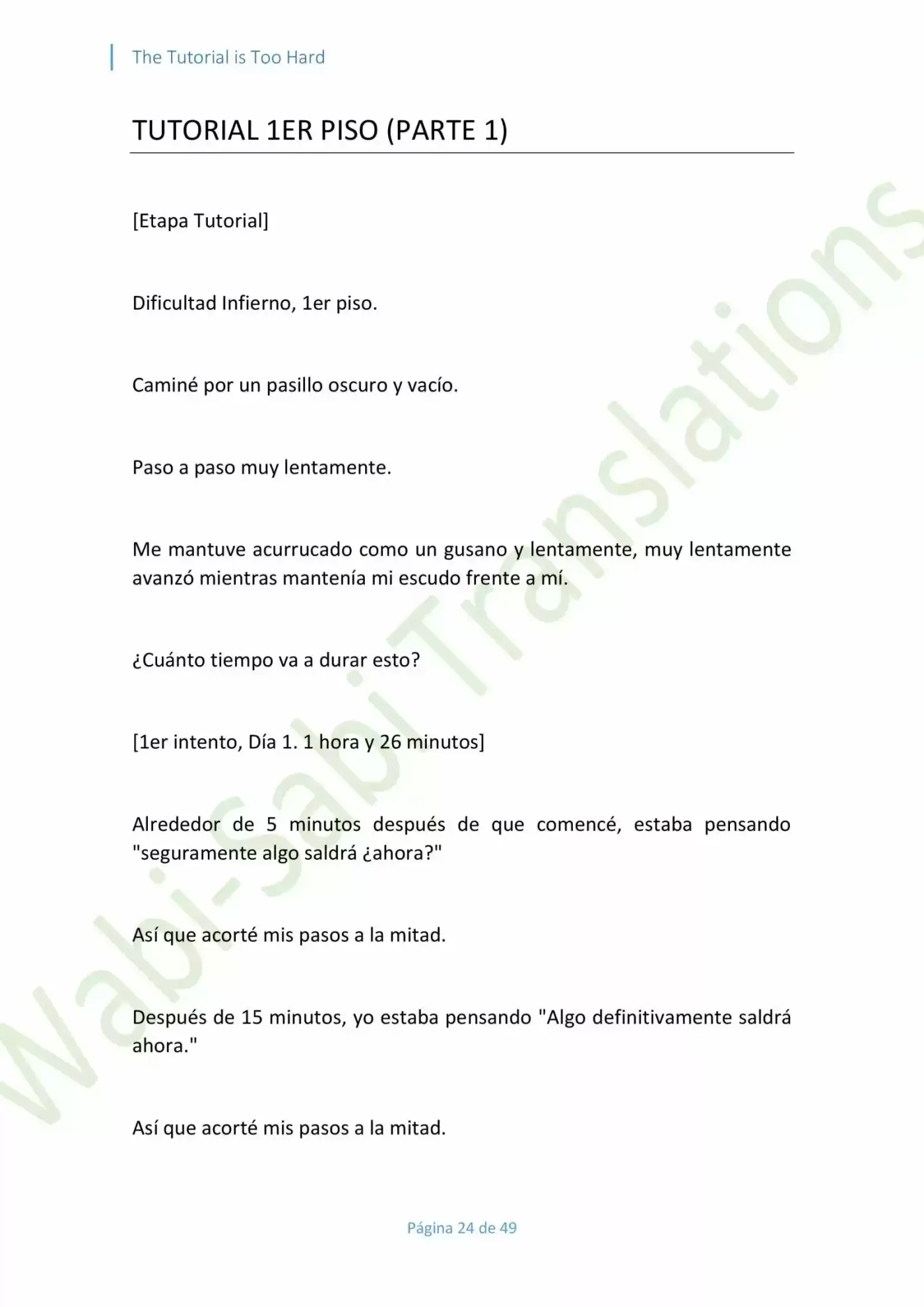 The Tutorial is Too Hard (2016) - Capítulo 1 - Página 24 - LectorTMOo