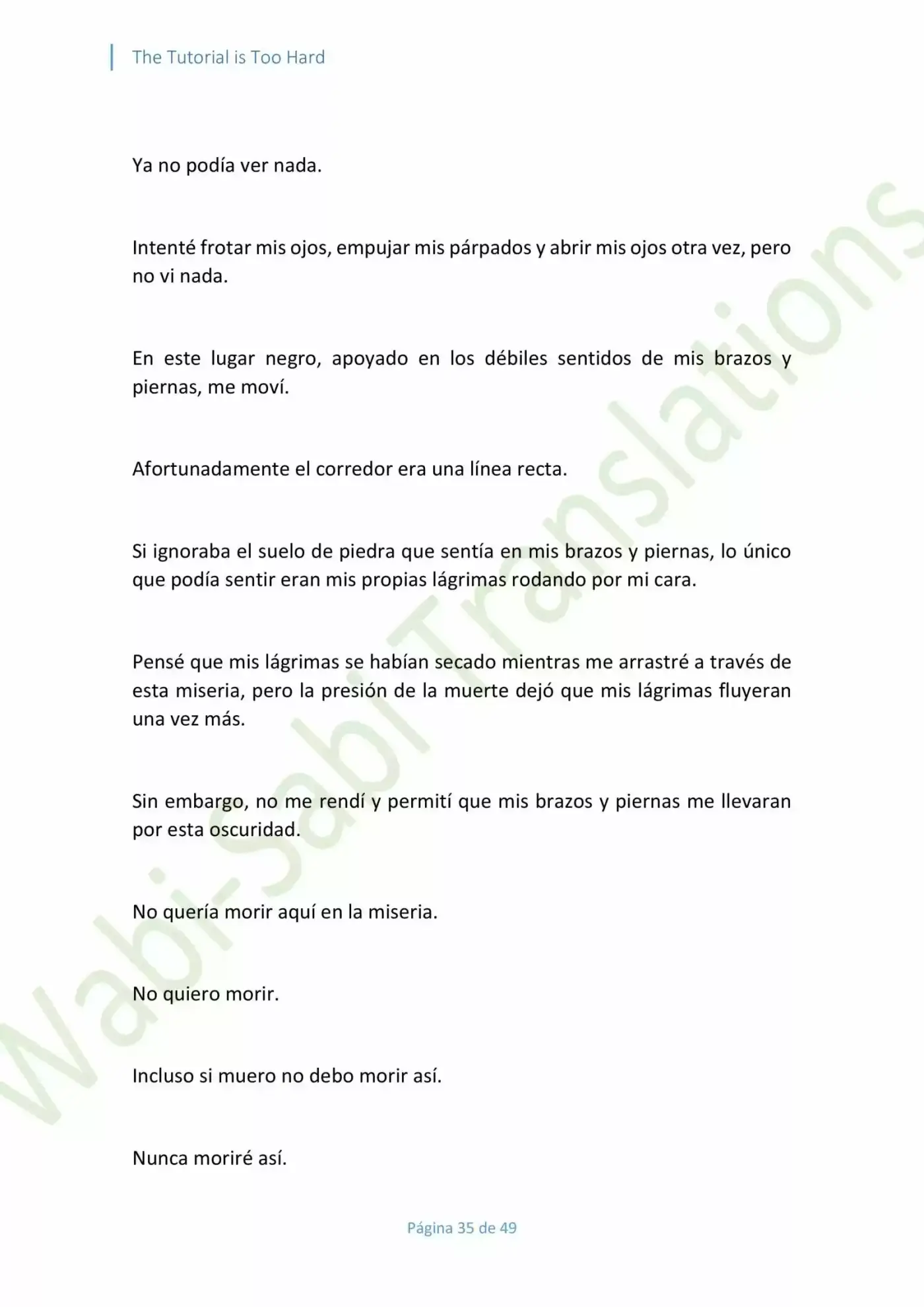 The Tutorial is Too Hard (2016) - Capítulo 1 - Página 35 - LectorTMOo