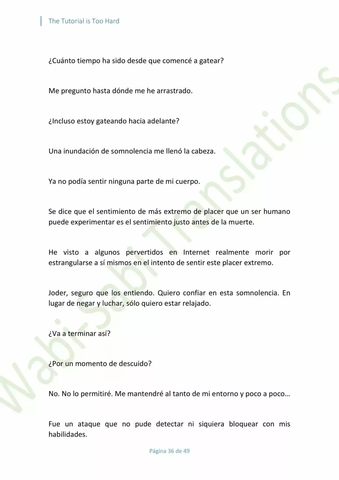 The Tutorial is Too Hard (2016) - Capítulo 1 - Página 36 - LectorTMOo