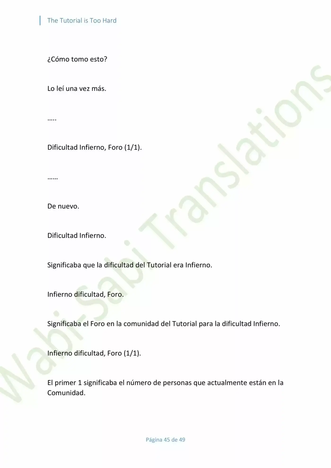 The Tutorial is Too Hard (2016) - Capítulo 1 - Página 45 - LectorTMOo