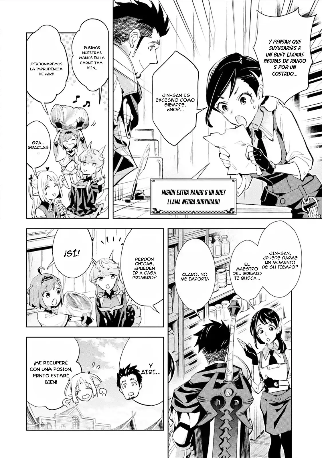 The Ultimate Middle-Aged Hunter Travels to Another World ~This Time, He Wants to Live a Slow and Peaceful Life~ (2019) - Capítulo 7.1 - Página 10 - LectorTMOo
