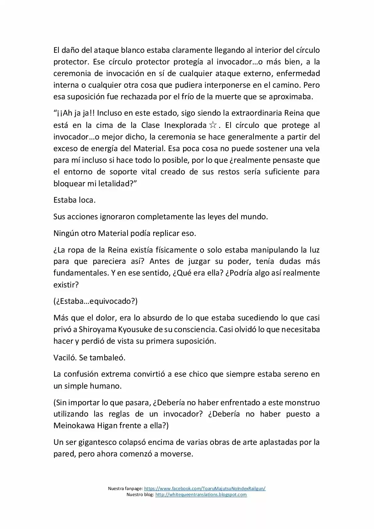 The Unexplored Summon://Blood-Sign (2014) - Capítulo 7 - Página 33 - LectorTMOo