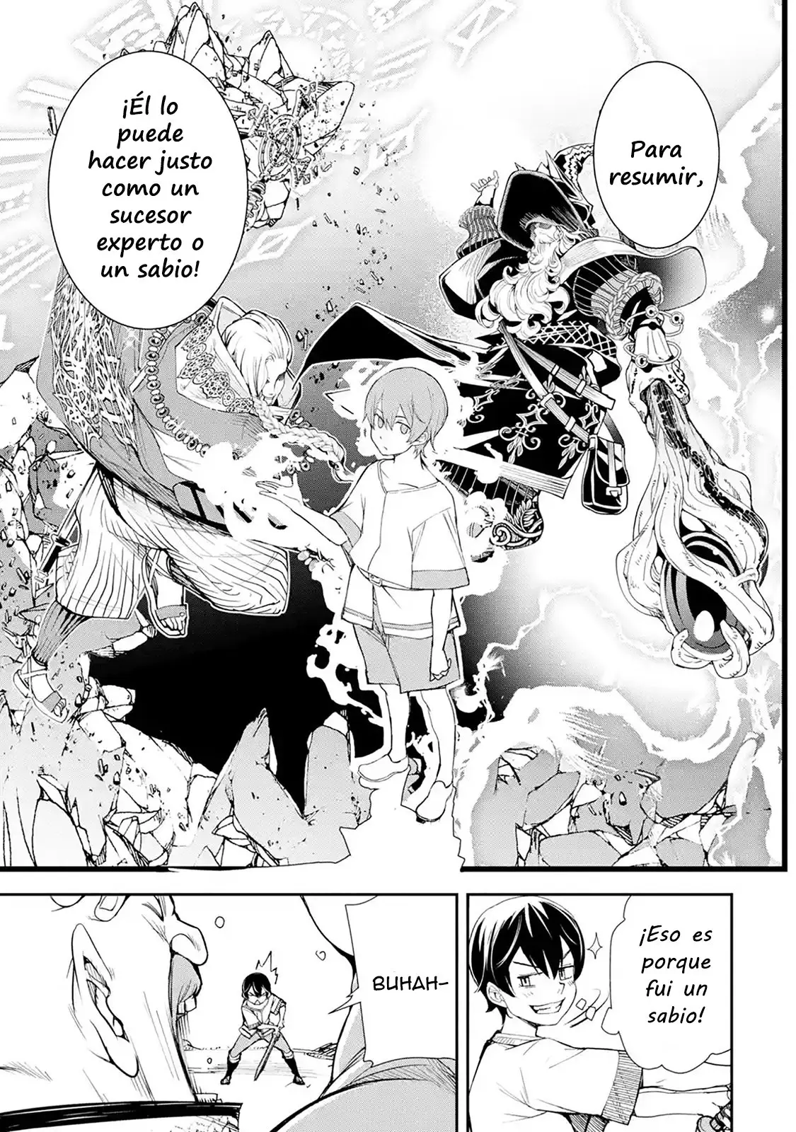 The Unsuccessful Yet Academically Unparalleled Sage ~A Cheating S-Rank Sorcerer's Post-Rebirth Adventurer Log~ - Capítulo 2.5 - Página 9 - LectorTMOo