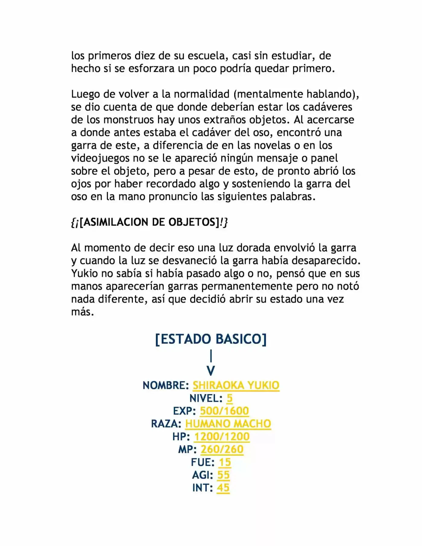 THE WORLD HAS BECOME IN A RPG (2017) - Capítulo 4 - Página 5 - LectorTMOo
