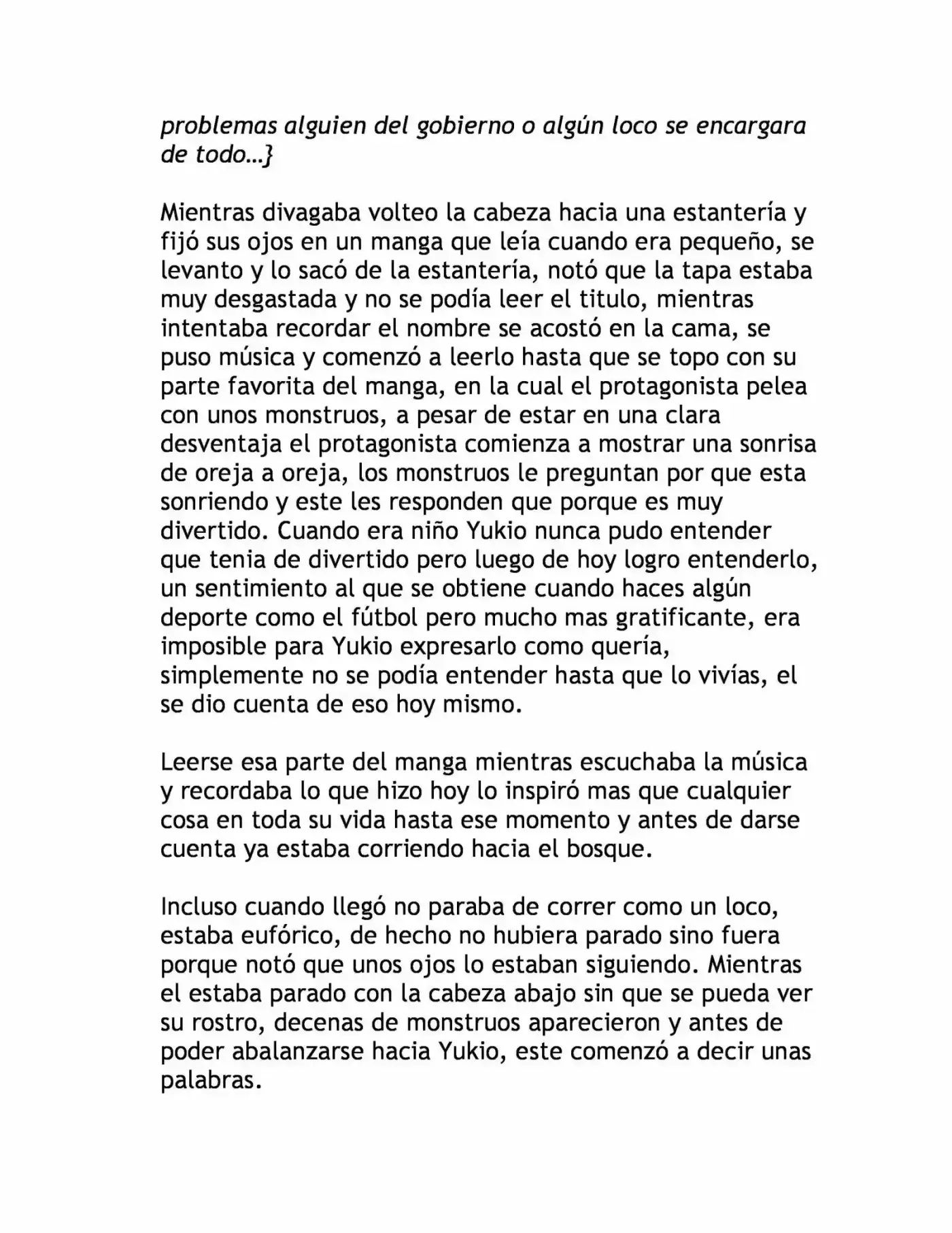 THE WORLD HAS BECOME IN A RPG (2017) - Capítulo 4 - Página 8 - LectorTMOo