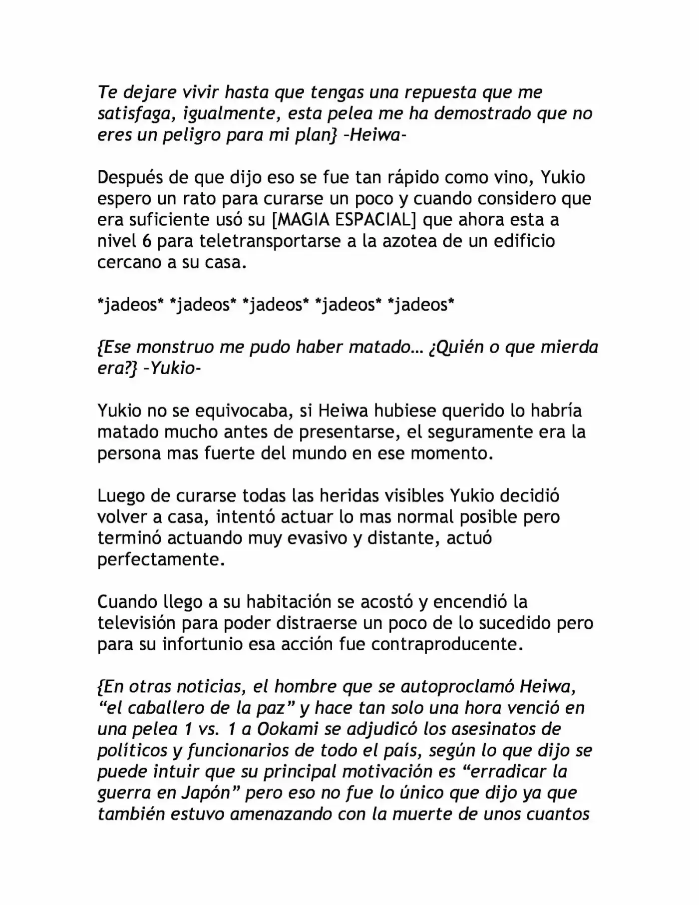 THE WORLD HAS BECOME IN A RPG (2017) - Capítulo 7 - Página 12 - LectorTMOo
