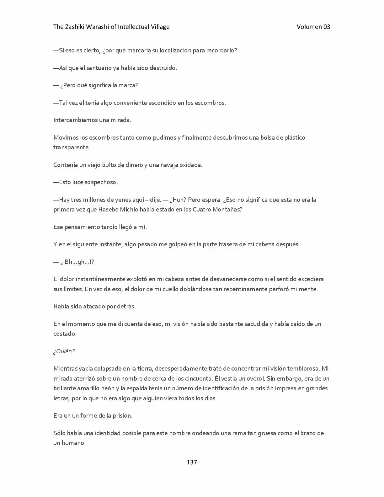 The Zashiki Warashi Of Intellectual Village (2012) - Capítulo 10 - Página 130 - LectorTMOo